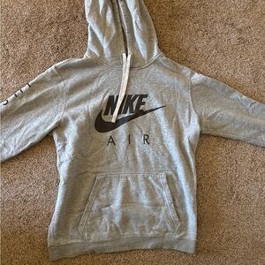 Nike Air Heather Gray Hoodie